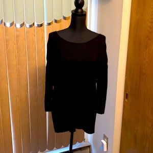 Black casual sweater